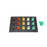 1200A Brown, Orange, Yellow, White, Green 3 Phase 277/480V 15H Female 90 Degree Camlock Panel with Caps + Lanyards