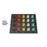 1600 Amp Brown, Orange, Yellow, White, Green 3 Phase 277/480V 20H Female 90 Degree Camlock Panel with Clear-Snap Covers