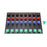 3200A Black, Red, Blue, Green 3 Phase 208V 32H Male 45 Degree Cam Panel with Caps and Lanyards