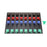 3200A Black, Red, Blue, Green 3 Phase 208V 32H Male 45 Degree Cam Panel with Caps and Lanyards