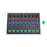 3200A Black, Red, Blue, Green 3 Phase 208V 32H Female 90 Degree Cam Panel with Caps and Lanyards