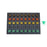 3200A Brown, Orange, Yellow, Green 3 Phase 480V 32H Male 90 Degree Cam Panel with Caps and Lanyards