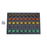 3200A Brown, Orange, Yellow, Green 3 Phase 480V 32H Male 90 Degree Cam Panel With Clear-Snap Covers