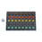 3200A Brown, Orange, Yellow, Green 3 Phase 480V 32H Female 90 Degree Cam Panel with Clear-Snap Covers
