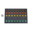 3200A Brown, Orange, Yellow, Green 3 Phase 480V 32H Male 90 Degree Cam Panel with Clear-Snap Covers