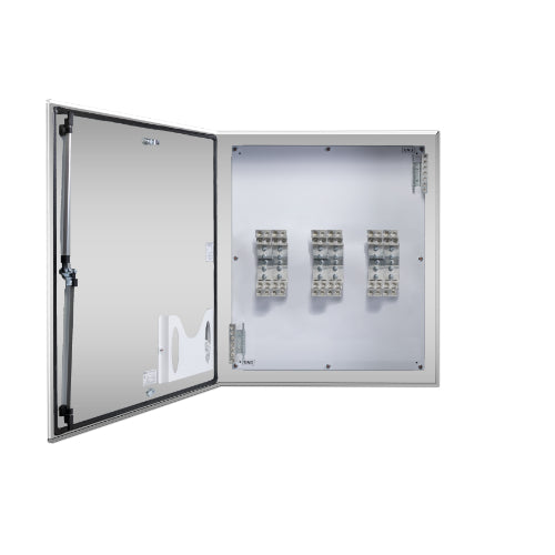 Tapbox 1200A, 3-Phase, 3-Wire, Nema 4X SS304 Wall Mount