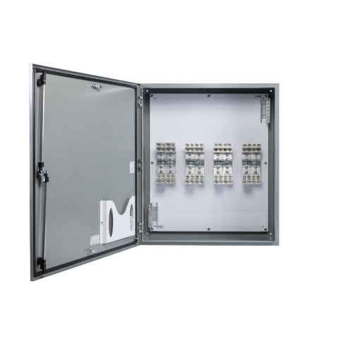 Tapbox 1200A, 3-Phase, 4-Wire, Nema 12/4 Wall Mount