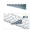 Quest Manufacturing V Wall Bracket for 12" cable wire mesh trays