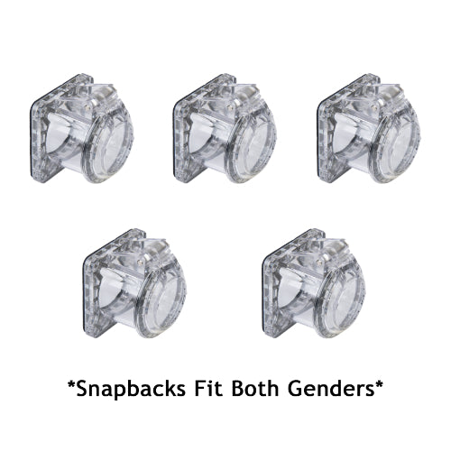 Pack of 5 Clear Snapback Covers Portable Power Package