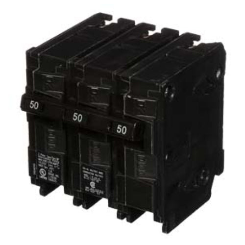 240V, 50A ITE Circuit Breaker by Siemens, Push On 3 Pole