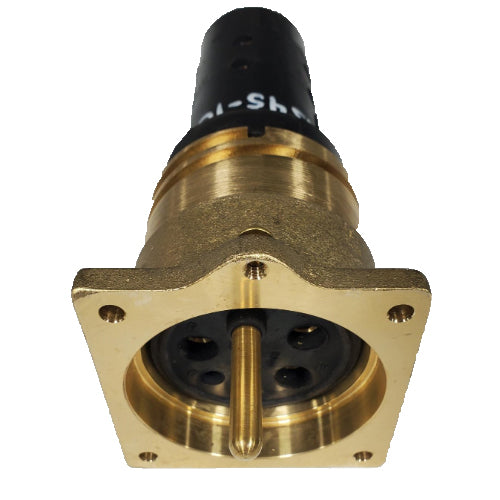 Female Panel Mount 3 Pwr,1 Grd w/2 pilot contacts, 2 AWG