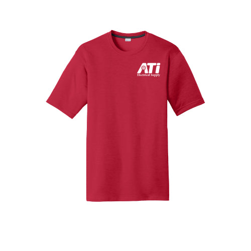 ATI Men T-Shirt Medium, Red