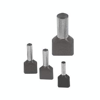 Series W Single Insulated Wire Ferrules, 22 - 24 AWG, Turquoise