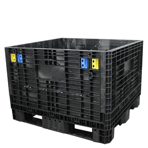 DuraGreen Collapsible Bulk Container Medium duty 45x48x34,1500lb-Black