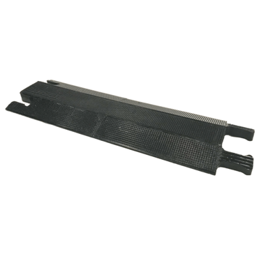 Elasco Products Single Channel Cord Cover, 1 1/4" X 2 3/4", Black