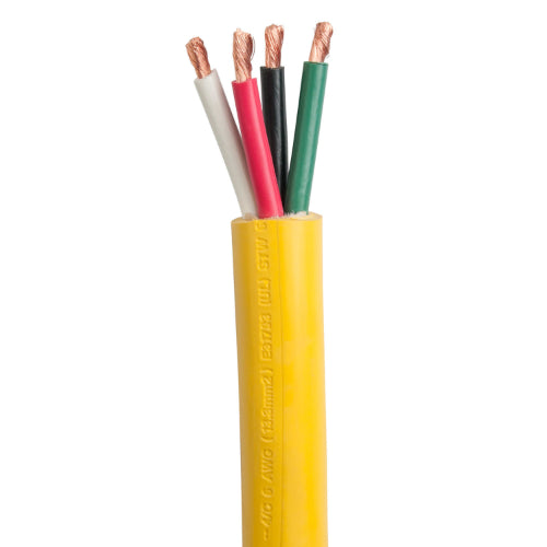 6AWG Stranded Bare Copper Wire • By-the-Ft.