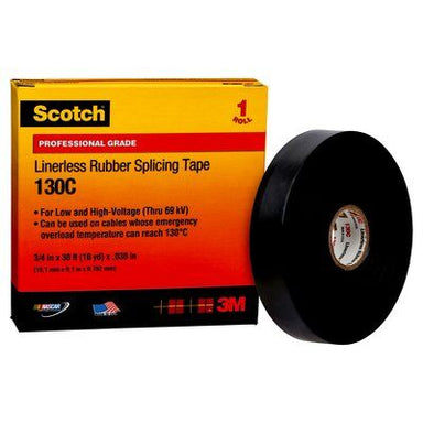 Black 3M Electrical Tape 3/4 in